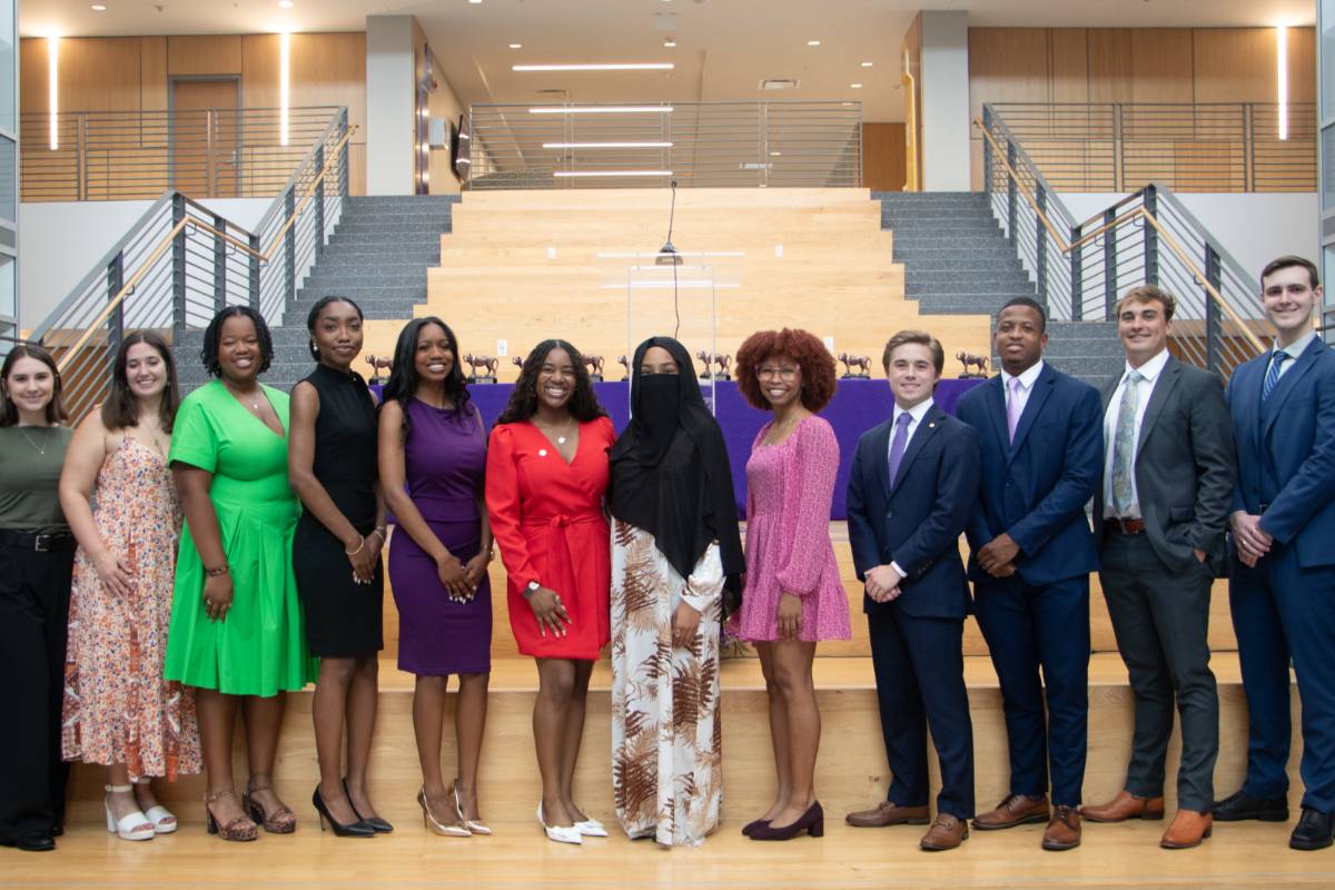 Group photo of the Tiger Twelve