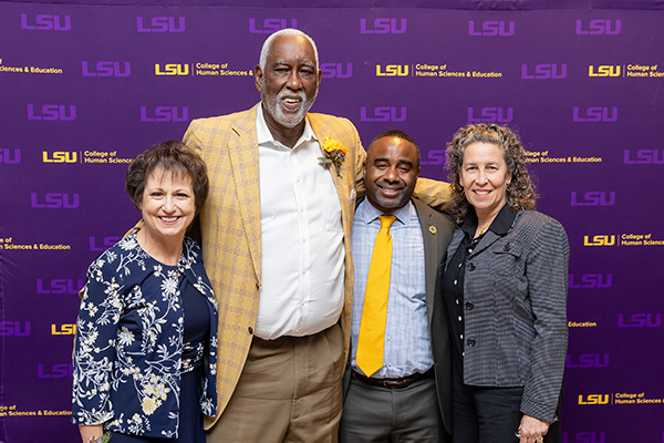 Photo of Diane Goyette, Collis Temple, Roland Mitchell, Shelley Mullenix