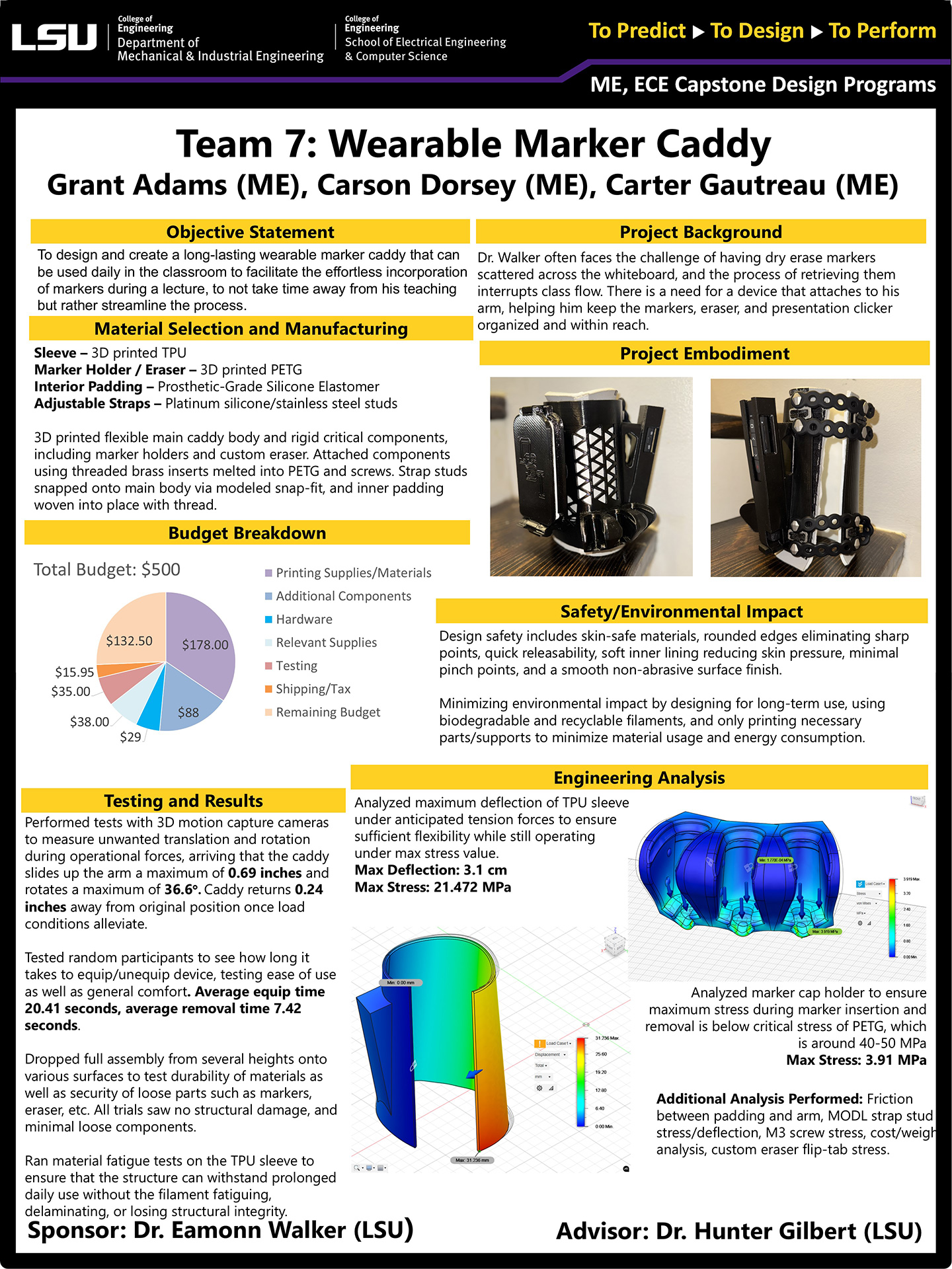 Project 7: Wearable Marker Caddy