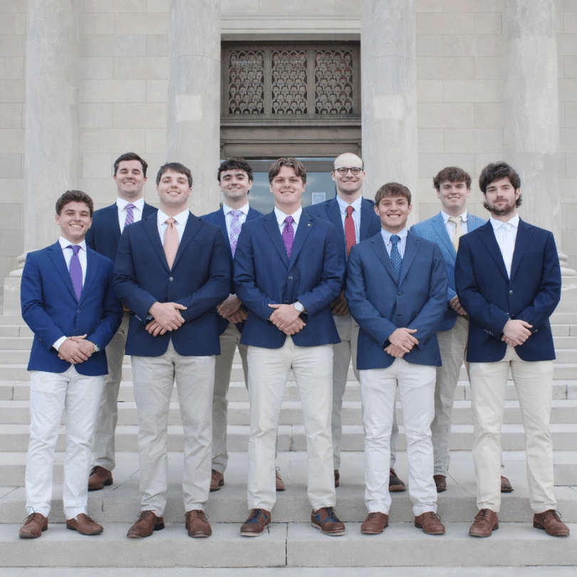 ifc exec members pose in photo