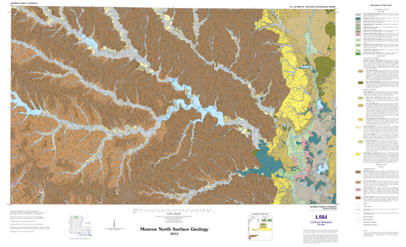 Monroe North Geology 2021