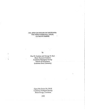 Oil and Gas Fields of La, Nebo-Hemphill Field, 1990