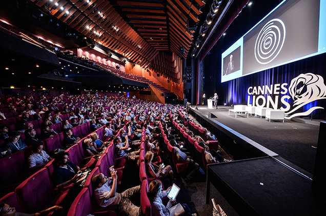 Stage at Cannes Festival