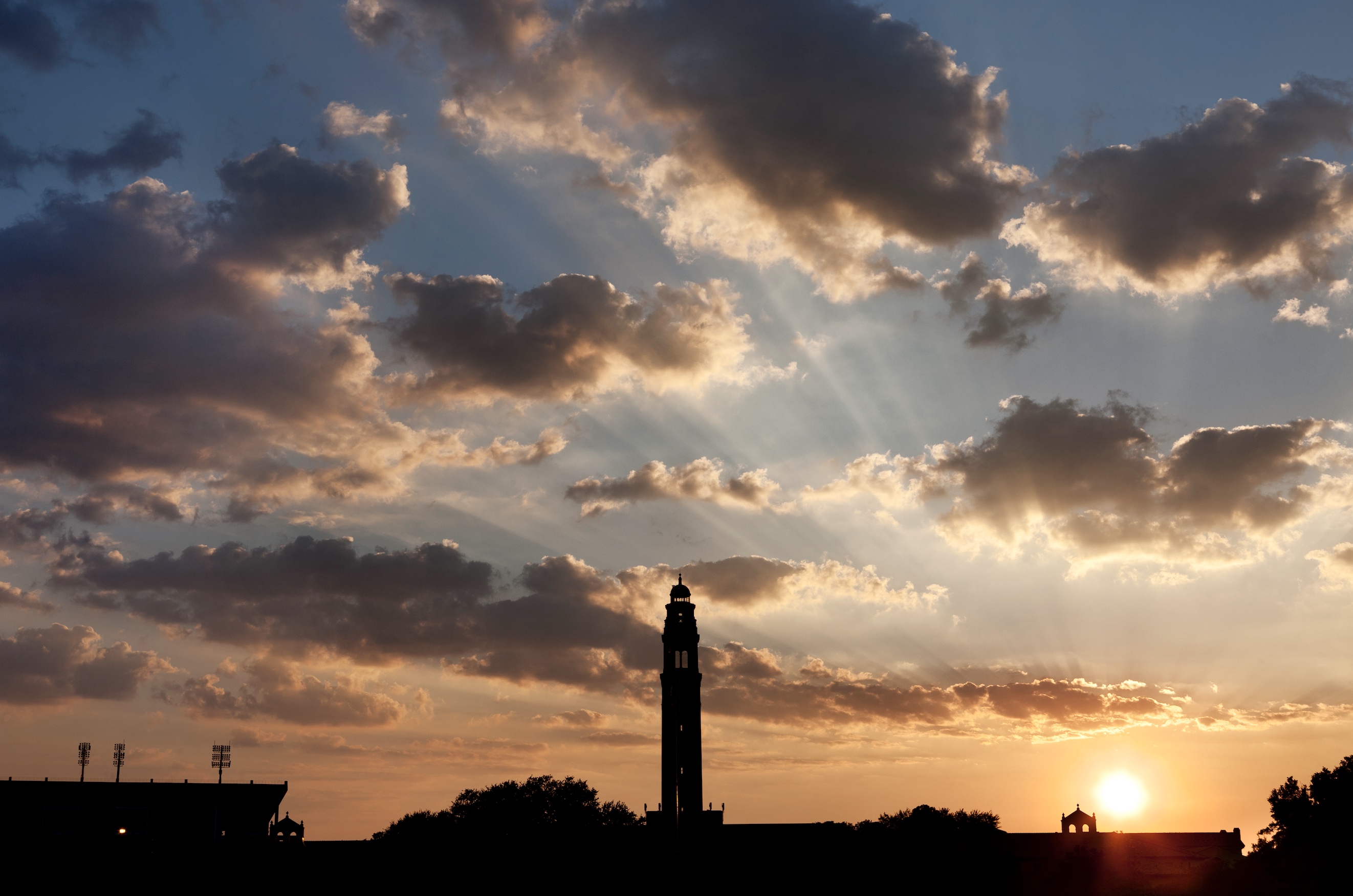 sundown bell tower